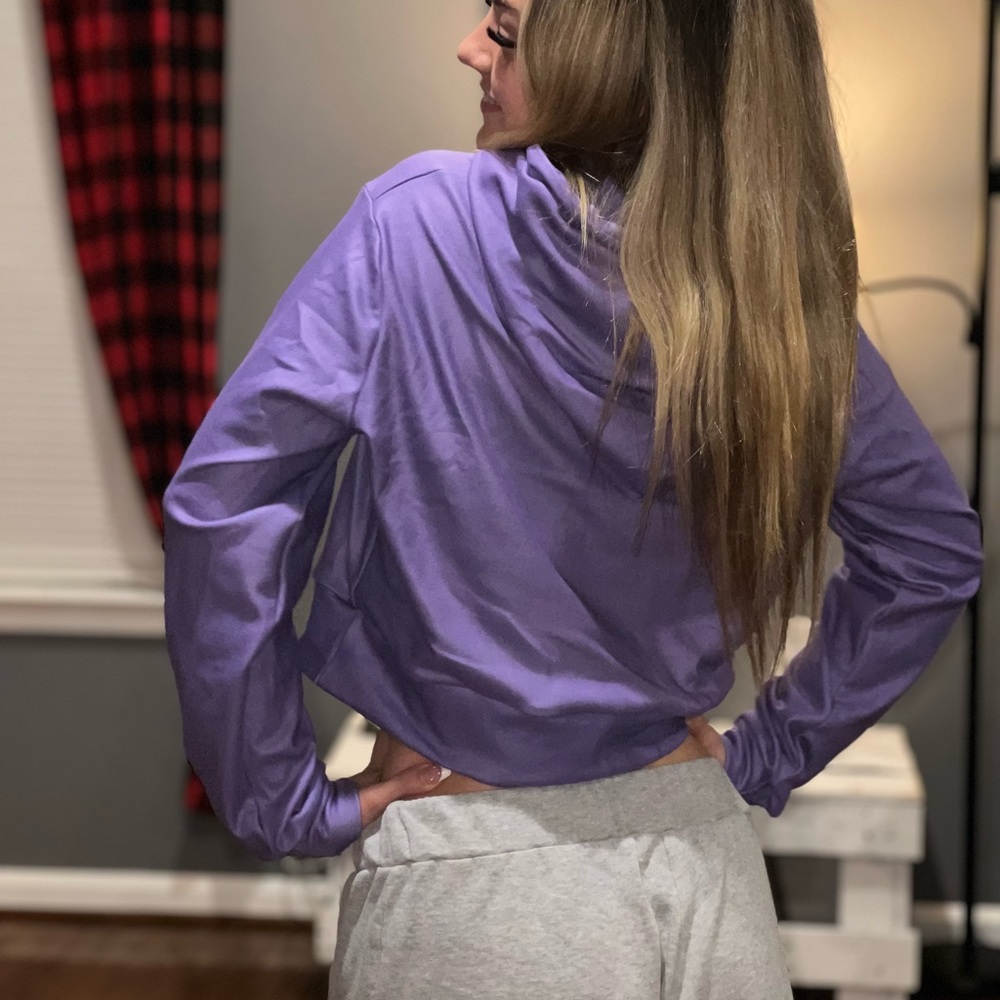 Crop top hoodie